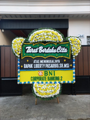 Papan Bunga Duka di Lengkongsari