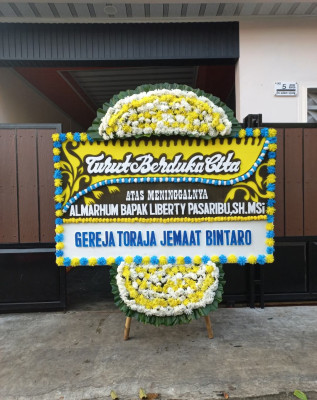 Papan Bunga Duka di Lengkongsari
