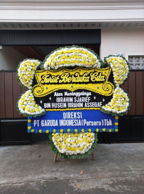 Papan Bunga Duka di Lengkongsari