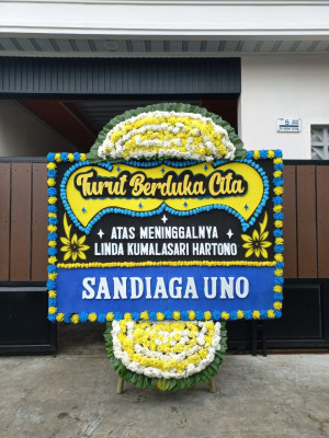 Papan Bunga Duka di Lengkongsari